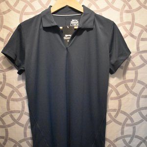 Slazenger Golf Polo Half-Zip - Grey